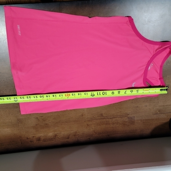 Nike Pro Dr Fit Fitted Racerback Workout Athletic Tank top Size Large - Picture 9 of 14